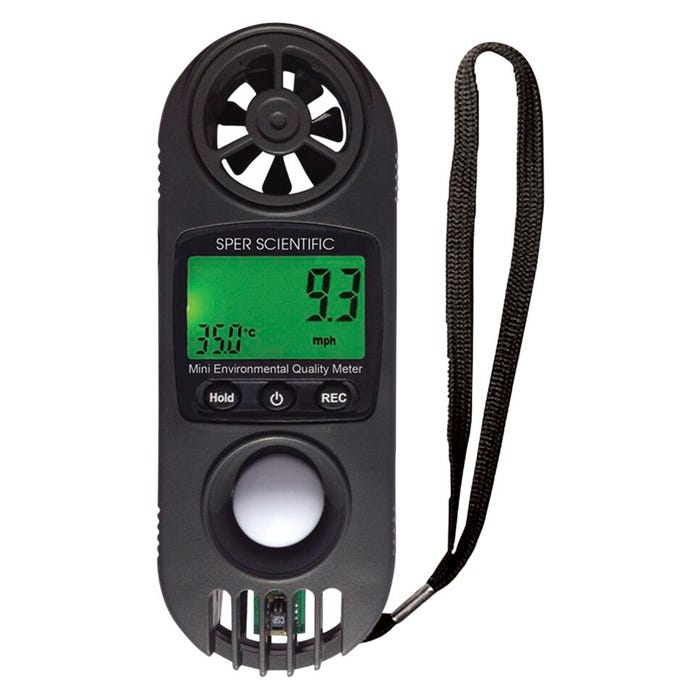 Sper Scientific Mini Environmental Quality Meter, 12 Parameters