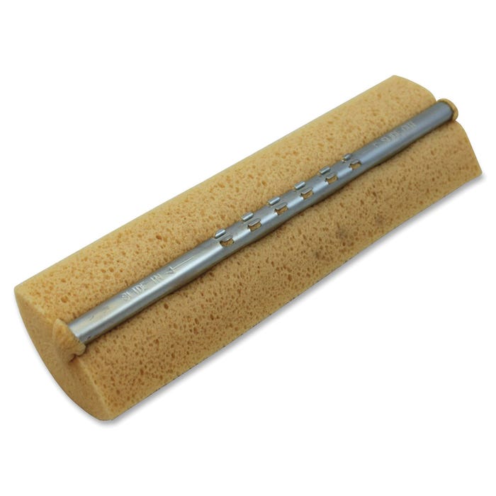Genuine Joe Roller Sponge Mop Refill, 12 Inches, Natural