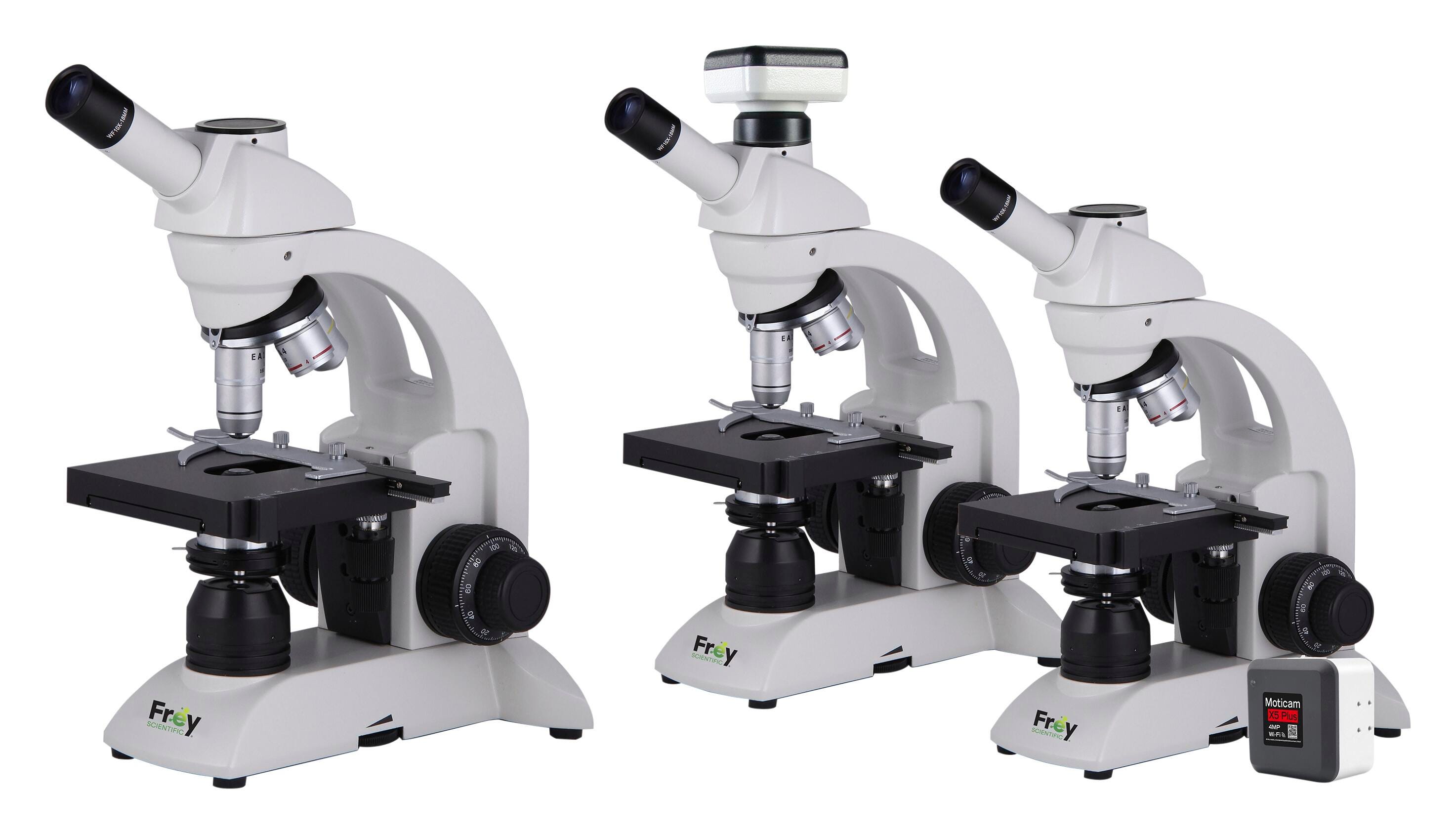 Image for Frey Scientific Digital Classroom Microscope Bundle, 212-RLED/214-RLED from School Specialty