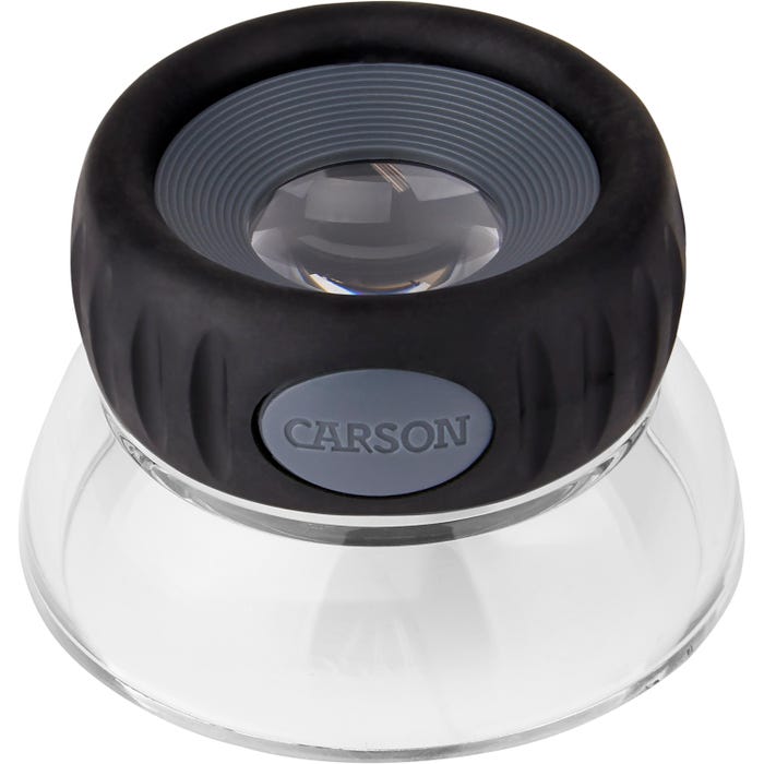 Carson LumiLoupe Plus 10.5x Focusable Loupe Magnifier (LO-10)
