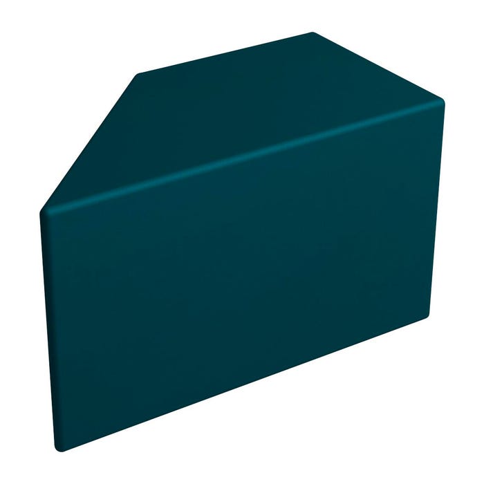 Classroom Select Soft Seating NeoFuse Twirl Ottoman, 32 x 16 x 18 Inches