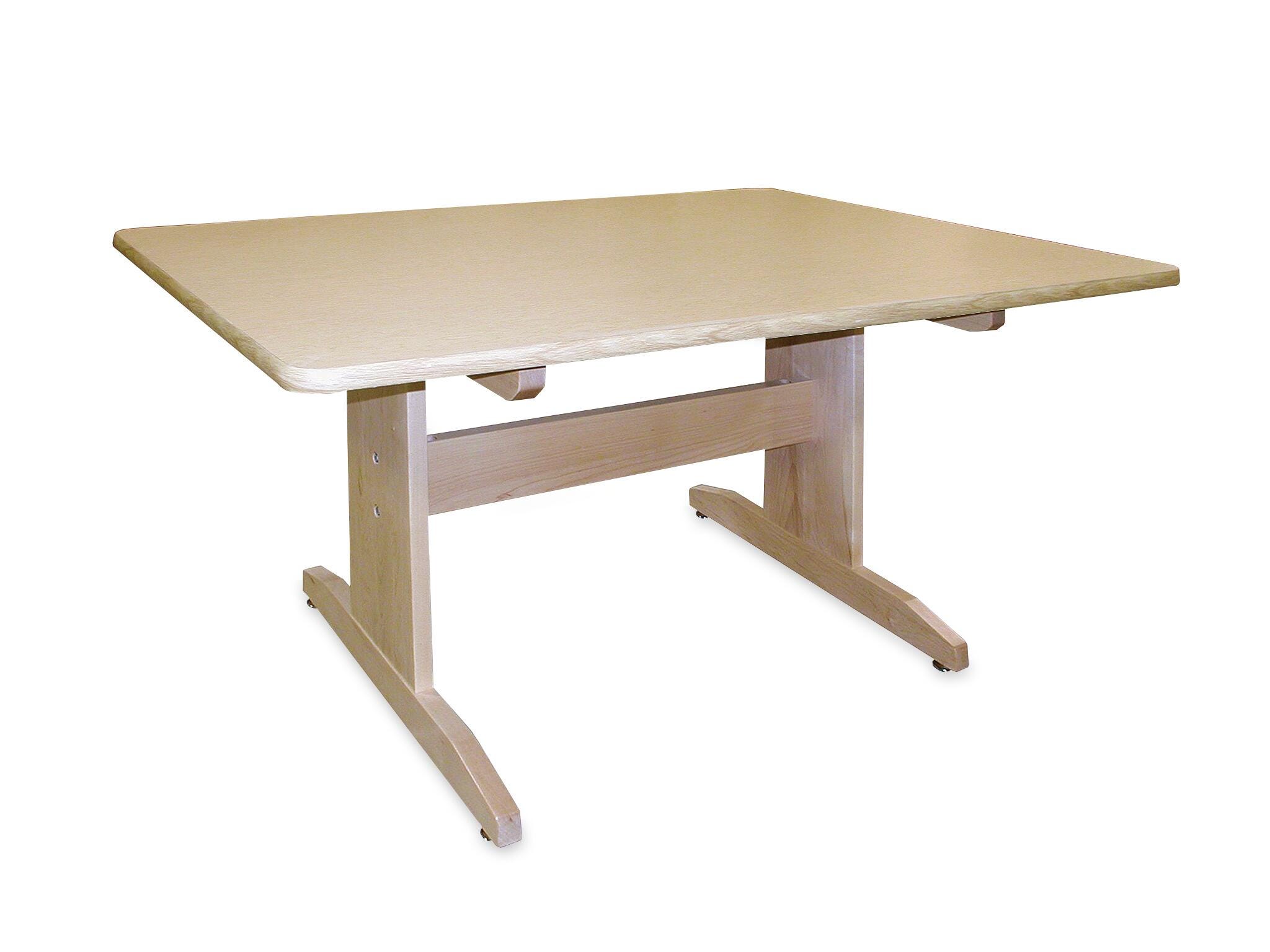 Hann Manufacturing Straight-Leg Art Table, 60 x 24 x 30 Inches