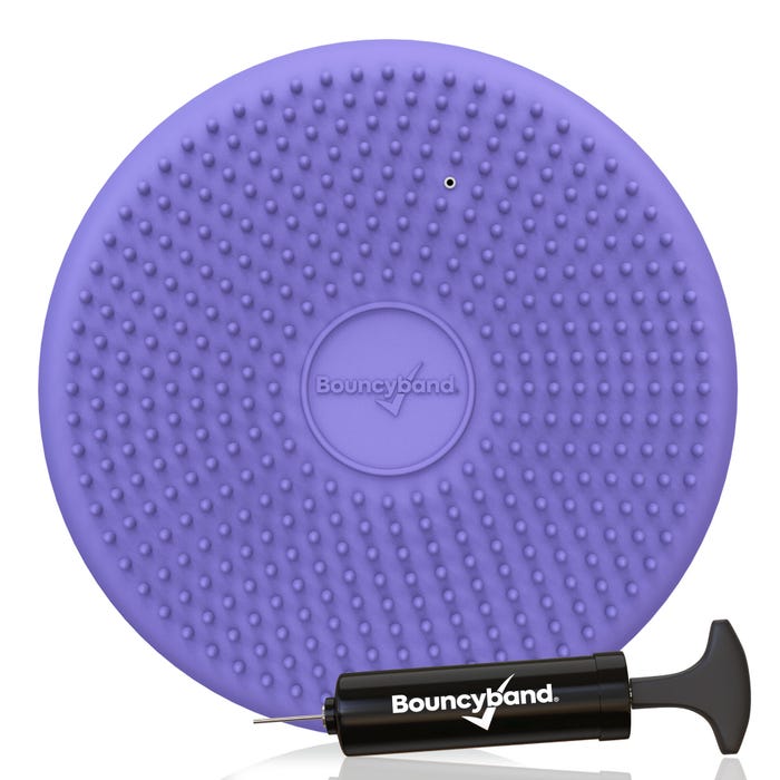 Bouncyband Wiggle Seat Sensory Chair Cushion, Small, 10-3/4 Inches, Purple 2149485