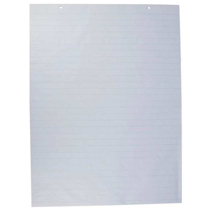 Two-Hole Chart Paper, 16 lb., 24 x 32 Inches, White, Pack of 100