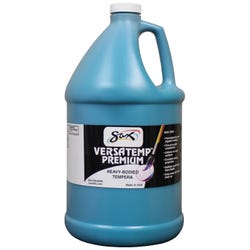 Image for Sax Versatemp Premium Heavy-Bodied Tempera Paint, 1 Gallon, Turquoise from School Specialty
