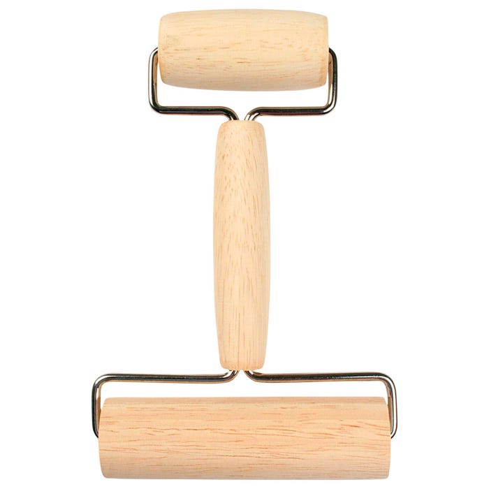 AMACO Pony Roller, 1-5/8 Inches, Hardwood, Steel Frame