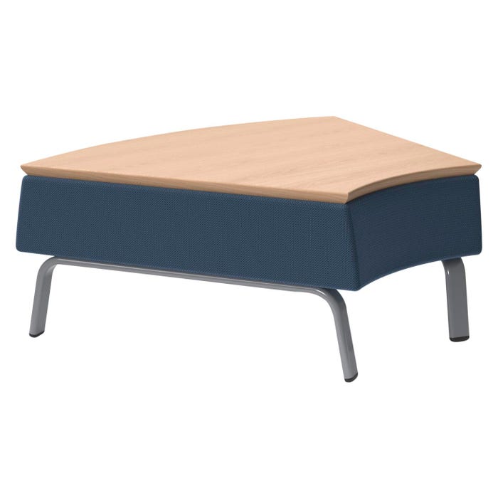 Classroom Select Soft Seating NeoLink 45° Backless Wedge