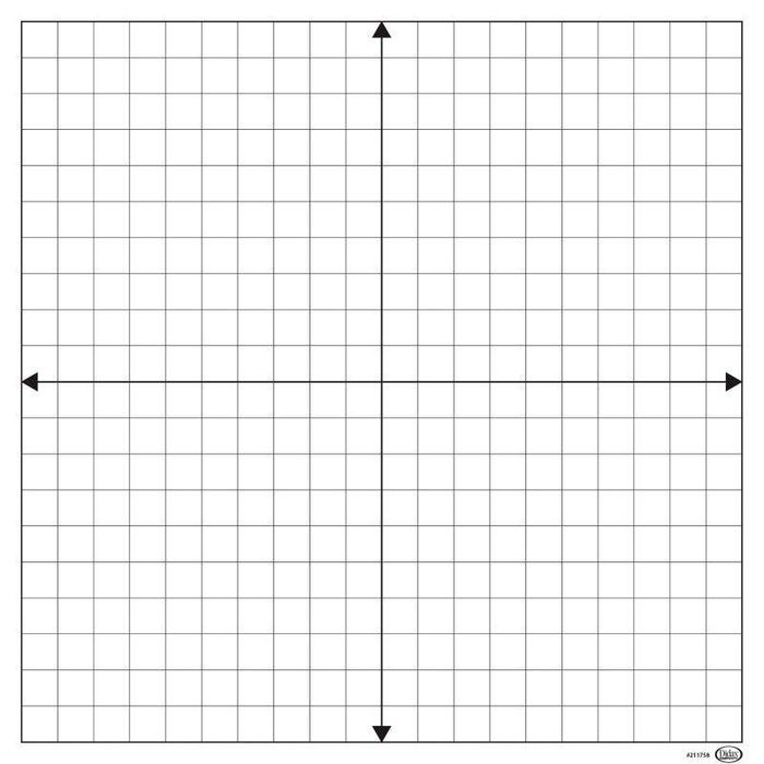 Didax Demonstration Magnetic Dry-Erase Coordinate Grid