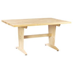 Diversified Woodcrafts Art & Planning Table, 60 x 42 x 30 Inches, Solid Maple Top 818291