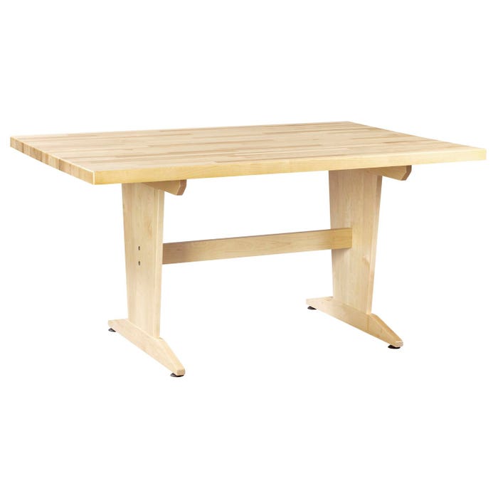 Diversified Woodcrafts Art and Planning Table, 60 x 42 x 30 Inches, Solid Maple Top