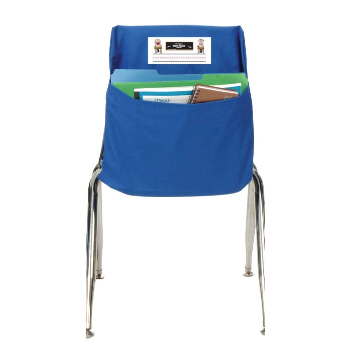 Seat Sack Storage Pocket, Standard, 14 Inches, Blue
