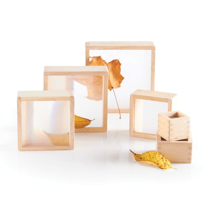 Guidecraft Magnification Blocks, Set of 6