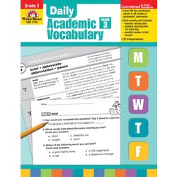 Vocabulary Games, Activities, Books Supplies, Item Number 1463240