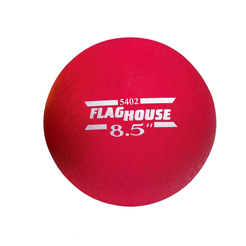 Image for FlagHouse Long-Lasting 3-Ply Playground Ball, Red from School Specialty