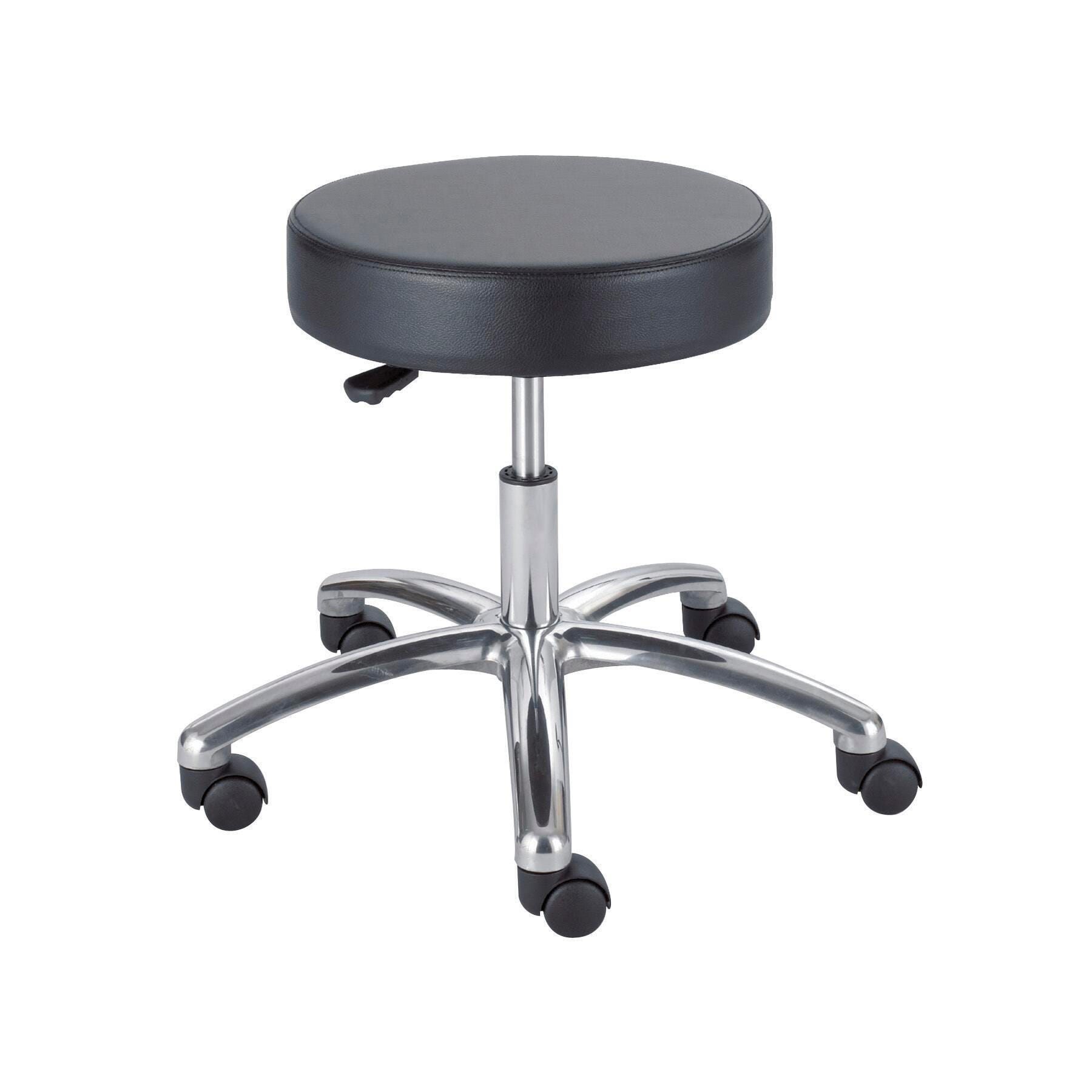 Safco Lab Stool with Pneumatic Lift, Black Seat, Item Number 1391513