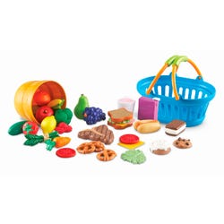 Learning Resources New Sprouts Deluxe Market Set, 2 Baskets, 30 Pieces 1442704