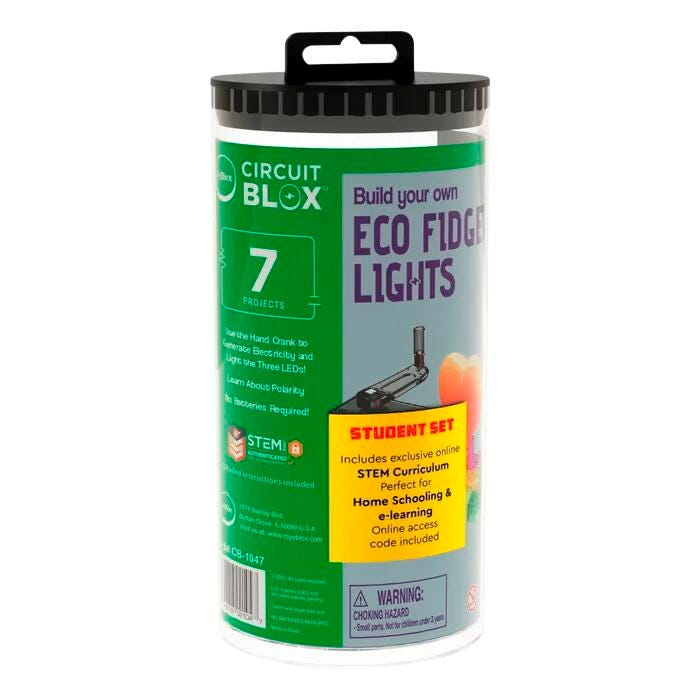 E-Blox BYO Eco Fidget Lights Student Set