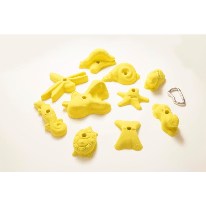 Everlast Groperz Critterz Hand Holds, Set of 10