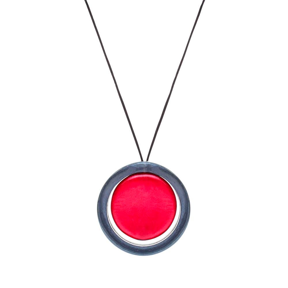 Chewigem Flip Chewable Pendant, Red, Item Number 2103551