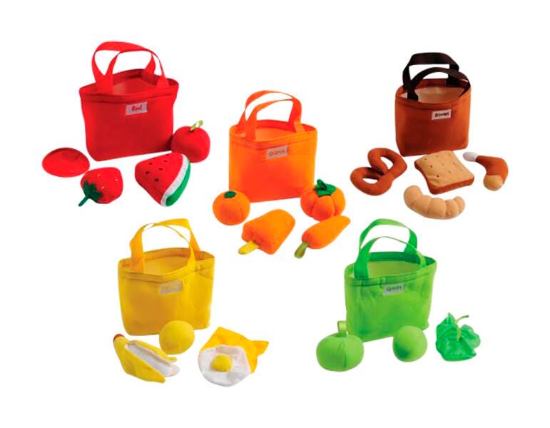 Marvel Education Food and Color Sort Set, 7-1/2 x 7 Inches, Set of 5 031833