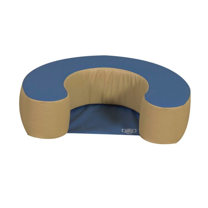 Children's Factory Woodland Sit Me Up, 24 x 18 x 6 Inches, Deep Water and Almond