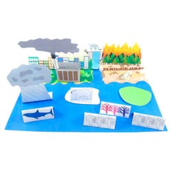 NewPath Learning Climate Change 3-D Model Kit, 1 Teacher Guide and 5 Student Guides 2087446