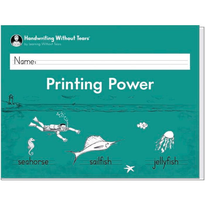 Handwriting Without Tears Printing Power Book, Grade 2
