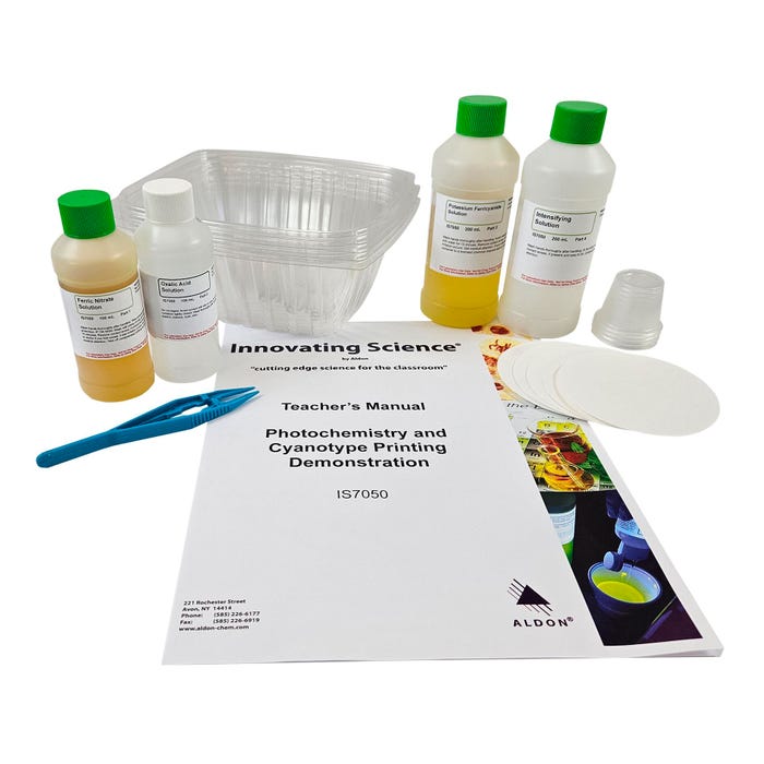 Innovating Science Photochemistry and Cyanotype Printing Demonstration