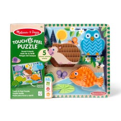 Melissa and Doug Forest Friends Touch and Feel Puzzle