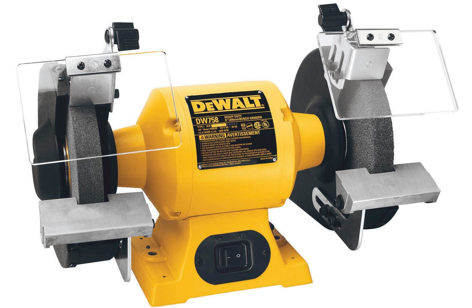Image for DeWalt 8 in. Bench Grinder from School Specialty