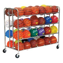 Champion Sports Double Wide Ball Cart 1568540