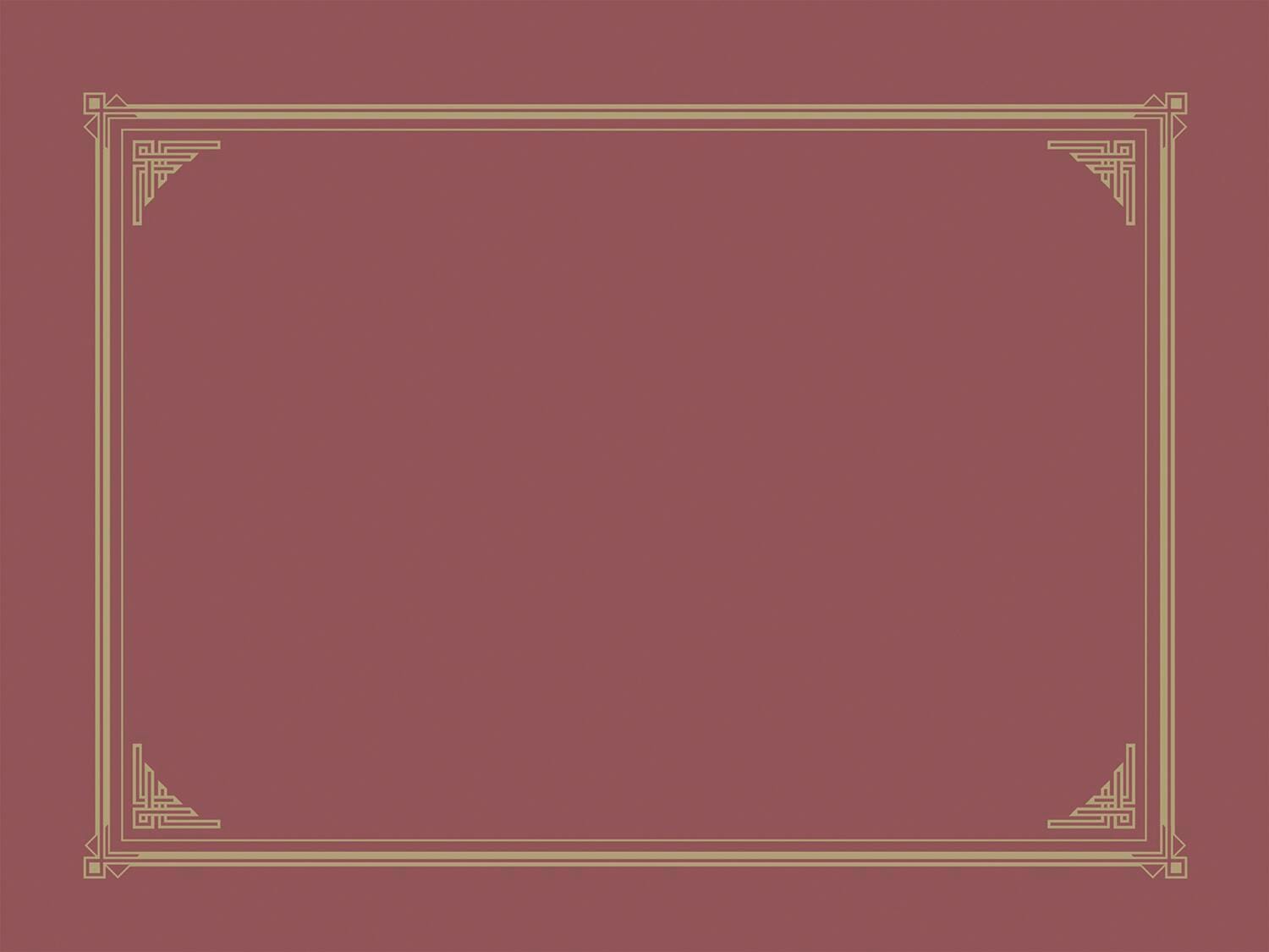Geographics Linen Texture Document Cover, Burgundy, Pack of 6, Item Number 1441619