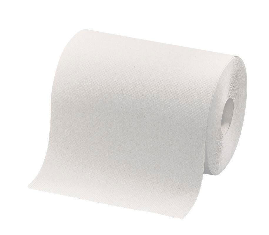 Image for Vintage Roll Dispenser Towel, Non-Perforated, Recycled Paper, White, Case of 12 from School Specialty