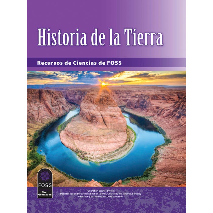 FOSS Next Generation Earth History Science Resources Student Book, Spanish Edition