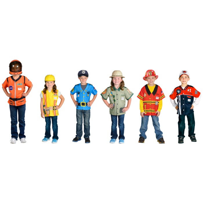 Aeromax My First Career Clothing and Hats, Set of 6