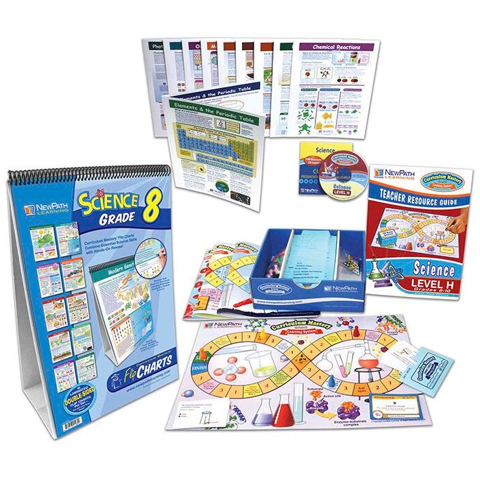 NewPath Learning Science Skills Curriculum Learning Module, Grade 8