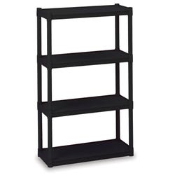 Iceberg Rough N Ready Open Storage Shelving, 4 Shelves, 32 x 13 x 54 Inches 4001073