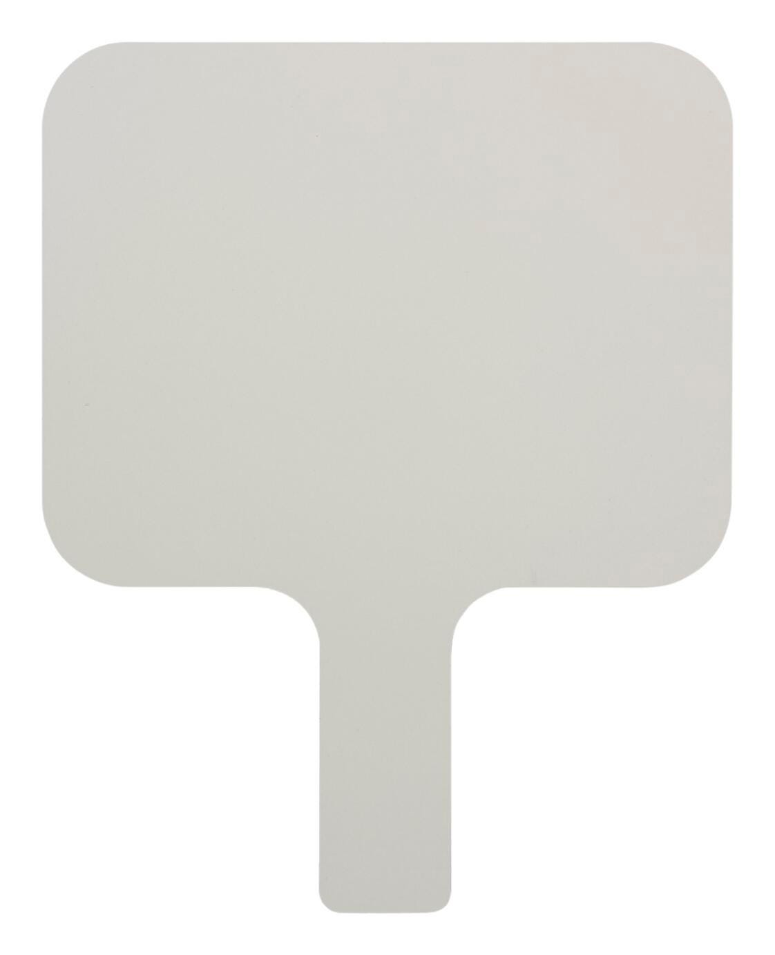 Flipside Dry Erase Rectangular Answer Paddle, 8 x 9-3/4 Inches 1530594