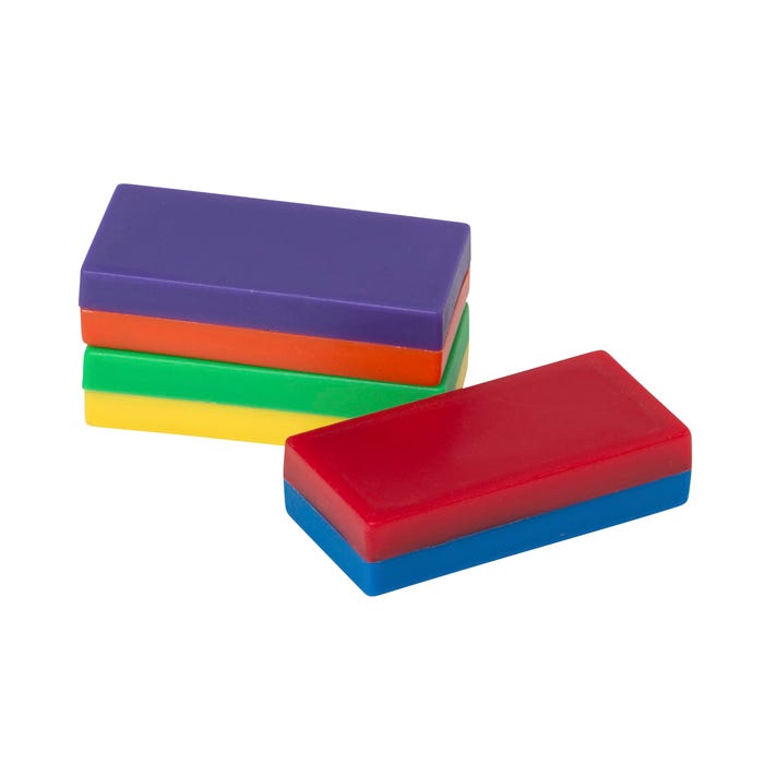 Dowling Magnets Big Block Hero Magnets, Set of 3