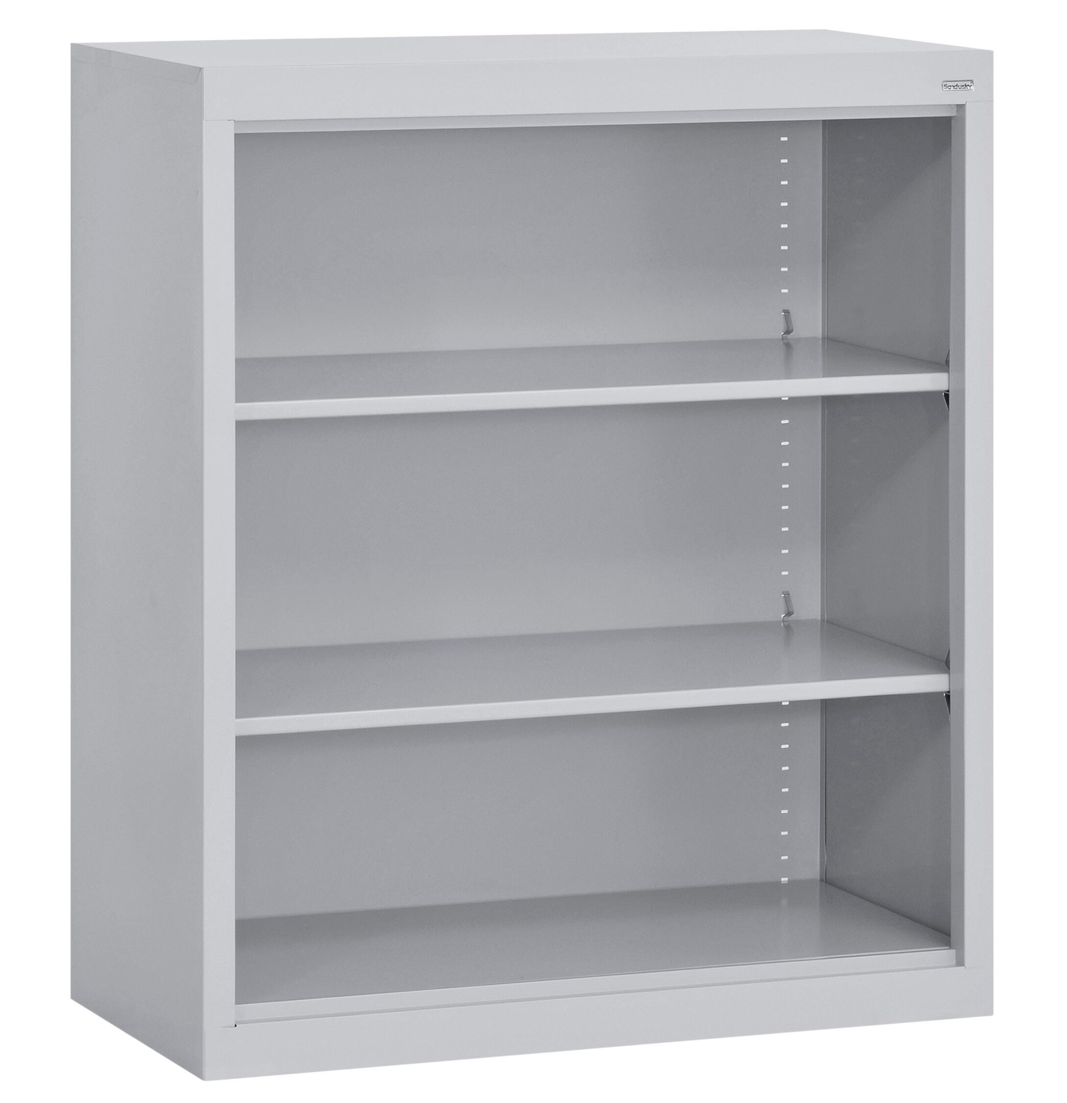 Sandusky Lee Elite Welded Bookcase, 3 Shelves, 36 x 18 x 36 Inches 4001032
