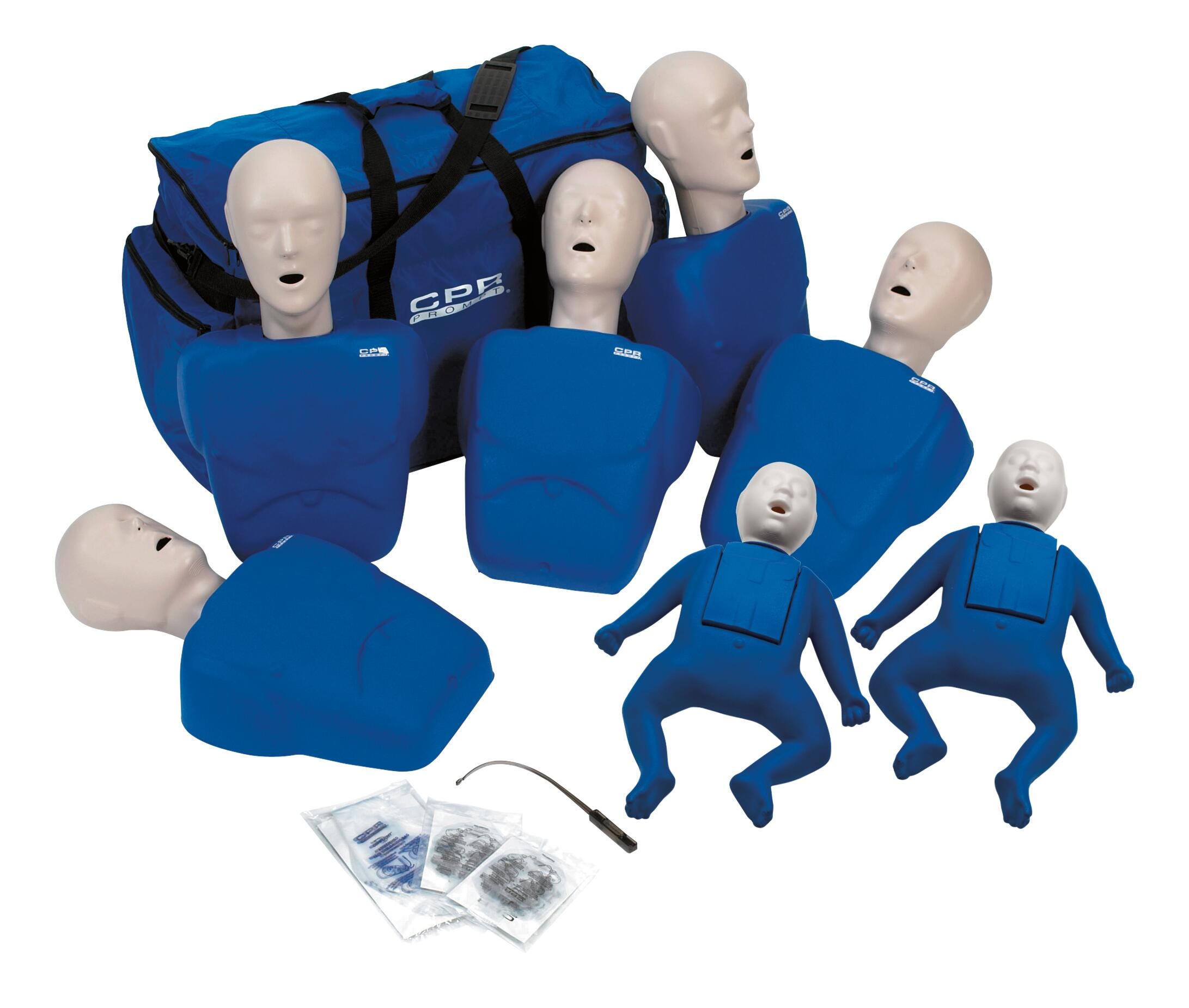 CPR Prompt TPAK 700, Set of 7, Blue