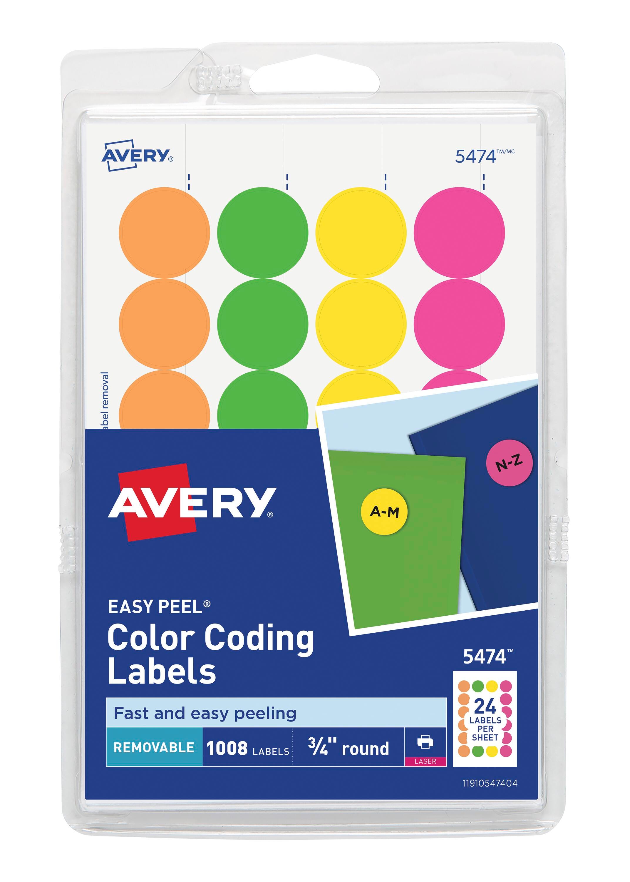 General Labels, Item Number 1054133