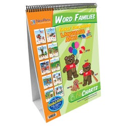 NewPath Curriculum Mastery Word Families Flip Chart Set, Item Number 1465025