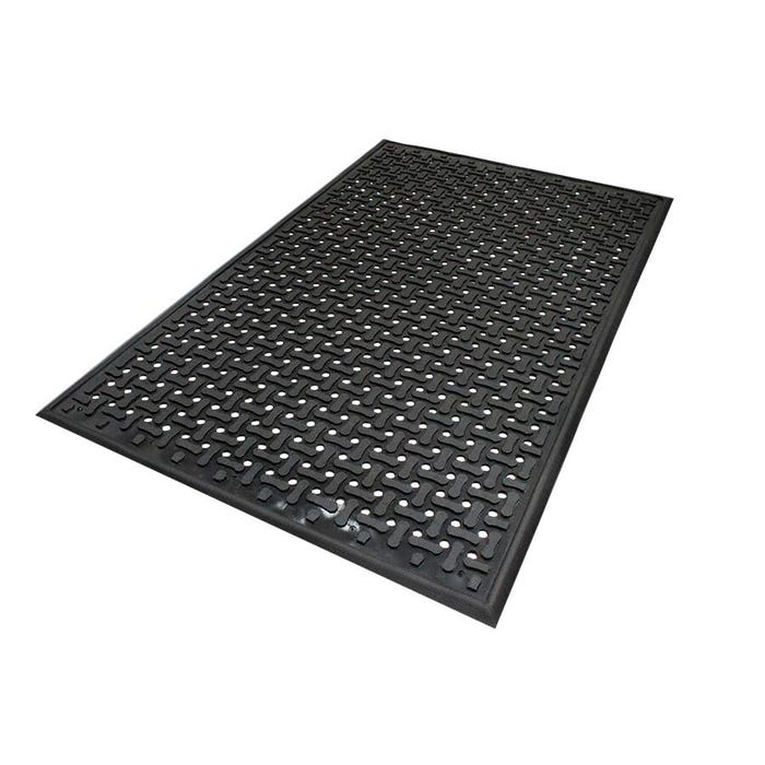 M&A Matting Comfort Flow Mat, 3 x 5 Feet, Black