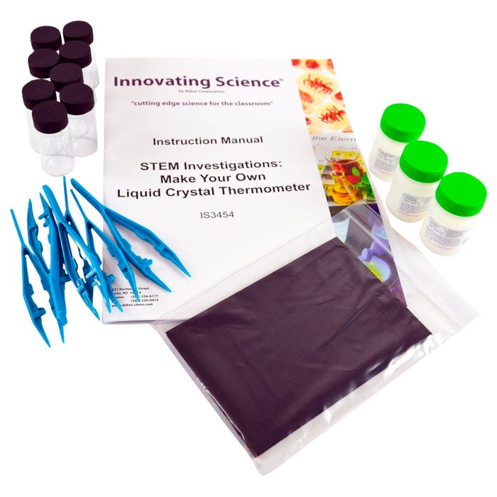 Innovating Science STEM Investigations, Make Your Own Crystal Thermometer