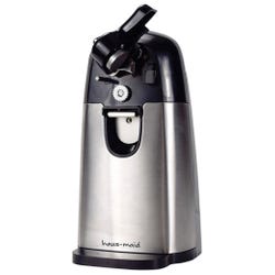 Coffee Pro Haus-Maid Electric Can Opener, Built-in Magnet, Black, Item Number 2051356