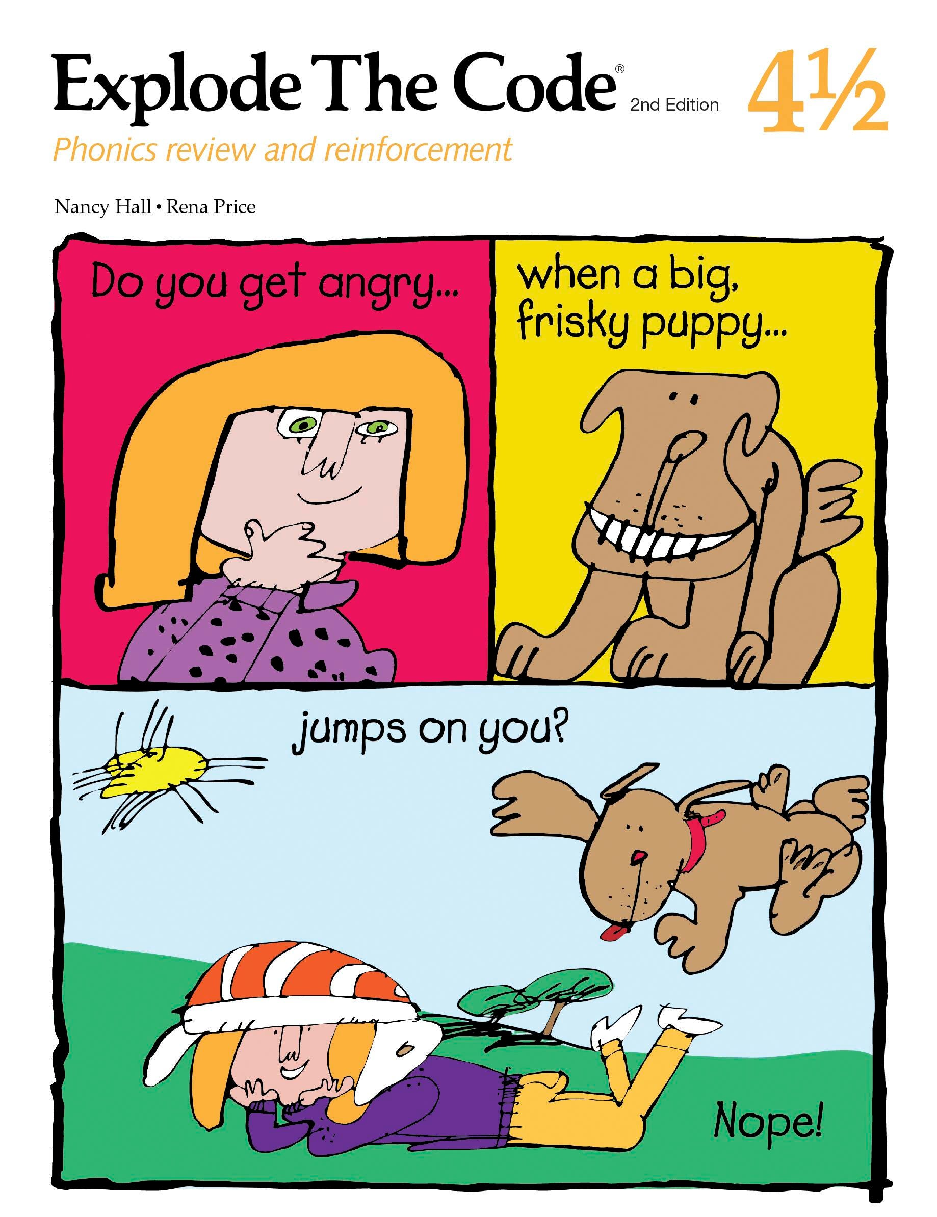 Image for Explode The Code Book 4-1/2, Literacy & Phonics, 2nd Edition from School Specialty