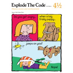 Image for Explode The Code Book 4-1/2, Literacy & Phonics, 2nd Edition from School Specialty