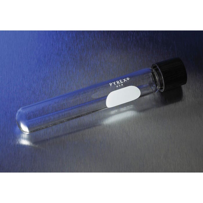 Pyrex Screw-Cap Culture Tubes - 20 x 150 mm - Pack of 96