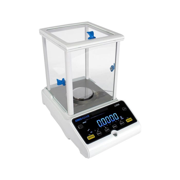 Adam Equipment Luna LAB 254I Analytical Balance, 250 Gram Capacity, 0.0001 Gram Readability, Internal Automatic Calibration